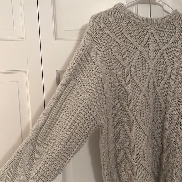 Universal Thread Cream Knit Sweater - Picture 3 of 5